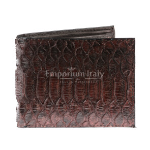 Wallet, Black Viper Snake, Italian leather – SERAPH