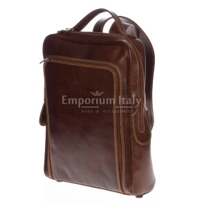Backpack buffered real leather mod. MONTE BIANCO
