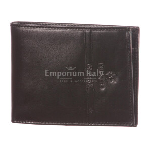 Mens wallet in traditional leather mod. ROMANIA