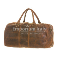 Дорожная сумка DRAGONE MAXI из натурального нубука, CHIAROSCURO Производство Италия