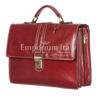 work / office bag buffered real leather mod. MAURIZIO