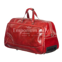 Travel bag buffered real leather mod. LAMBRO SMALL