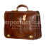 GIORGIO: cartella/borsa ufficio uomo, in cuoio, colore: MARRONE, Made in Italy (Borsa)